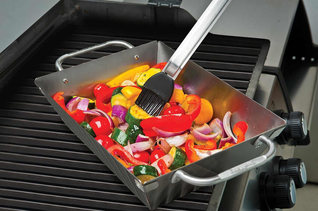 Broil King 69818 Deep Dish Grill Wok, Stainless Steel