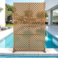 metal privacy screen for outdoor & indoor use, main product view