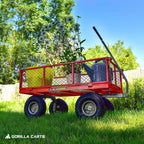 gorilla carts steel utility garden cart, 800 lb., package contents