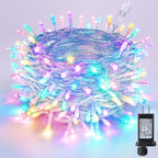 Joomer Easter String Lights 33FT 100LED String Lights | with 8 Modes Timer Connectable Waterproof Plug in Indoor Outdoor, Pastel Fairy light for Easter Decorations