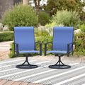 patio swivel chairs set of 2, outdoor swivel, main product view