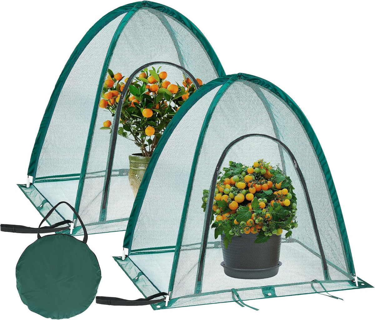 premium mini garden mesh netting pop up greenhouse, main product view