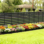 48in h x 45in w air conditioner fence showing dimensions