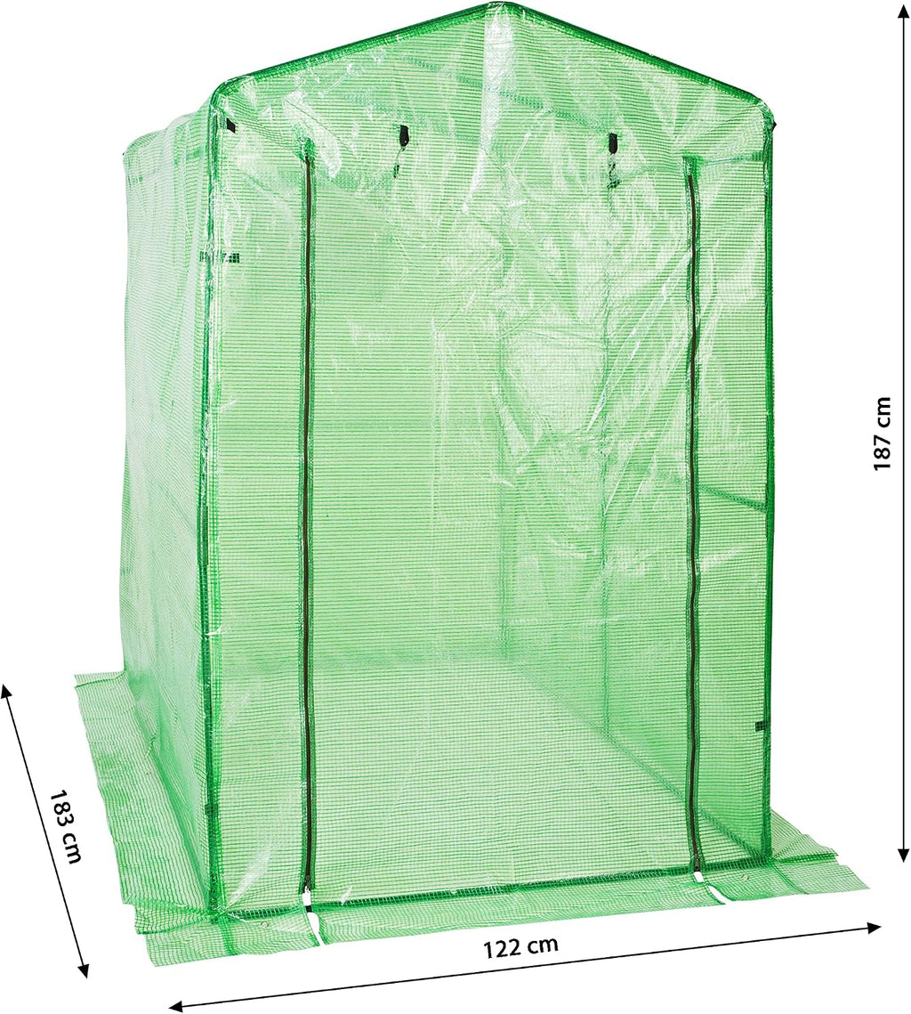 dehner tomato greenhouse maxi approx. 187 x 183, close-up detail