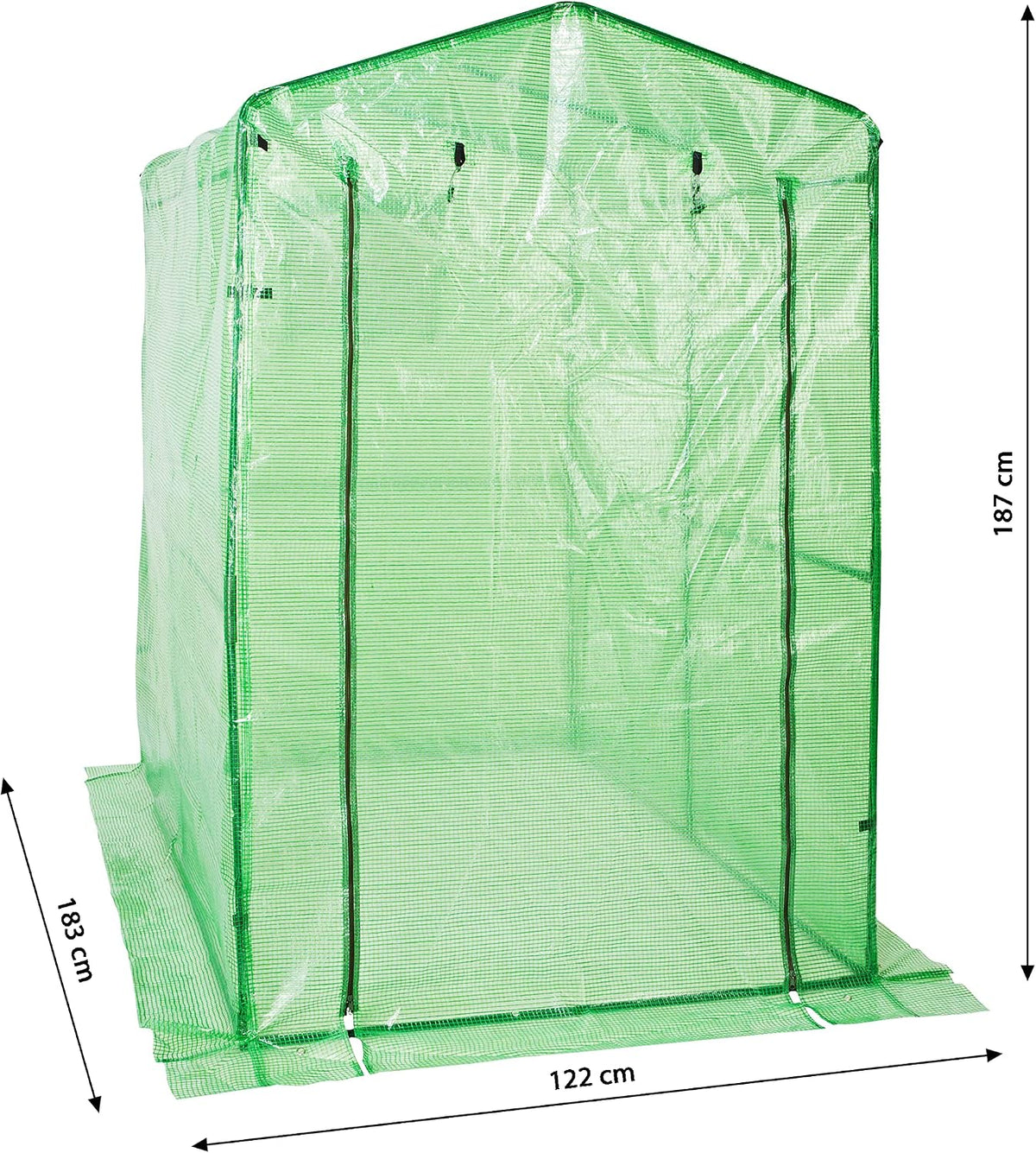 dehner tomato greenhouse maxi approx. 187 x 183, close-up detail