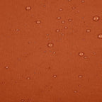 Exclusive Home Cabana Solid Indoor/Outdoor Light Filtering Hook-and-Loop Tab Top Curtain Panel Pair, 54"x96", Mecca Orange