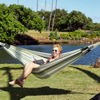 LA Siesta TreeMount Black - Tree and Pole Suspension Set for Hammocks
