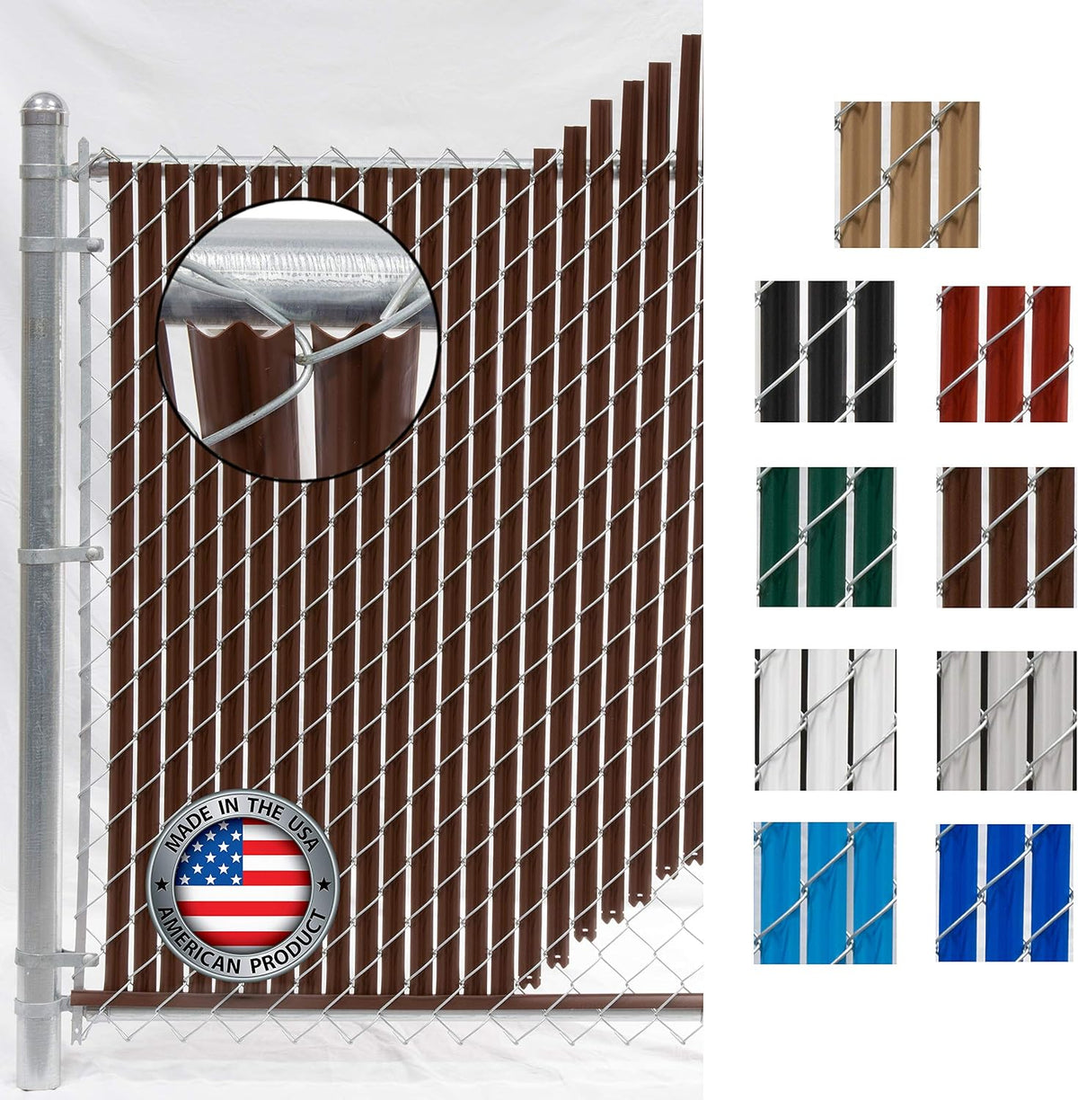 wave slat (9 colors) single wall bottom locking, main product view