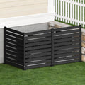 no dig privacy fence 3 panels, 42" h, main product view