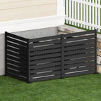 no dig privacy fence 3 panels, 42" h, main product view