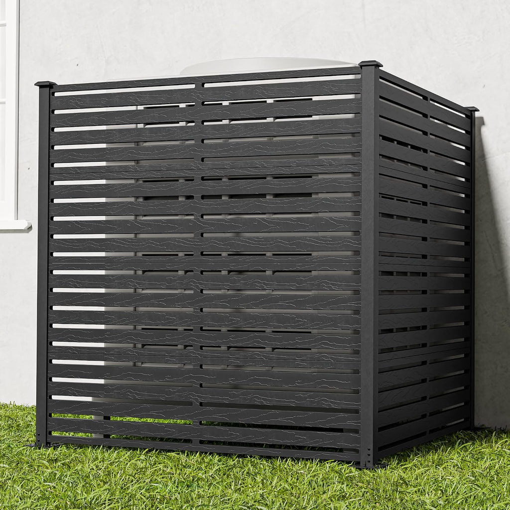 47" w x 48" h air conditioner fence, main product view