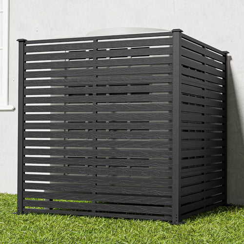 47" w x 48" h air conditioner fence, main product view