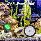 Solar Pond Lights, 18 LED Super Bright RGB LED Underwater Spotlights Color Changing Submersible Pond Light IP68 Waterproof Fountain Lights for Fish Aquarium Tank Garden Yard Pool (5-in-1)
