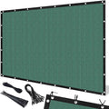 Artpuch 90% Sun Shade Cloth, 8 x 10 FT Pergola Shade Cover Canopy with Grommets, Sun Screen Fabric Tarp for Patio, Outdoor, Garden, Backyard, Green