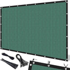 Artpuch 90% Sun Shade Cloth, 10 x 10 FT Pergola Shade Cover Canopy with Grommets, Sun Screen Fabric Tarp for Patio, Outdoor, Garden, Backyard, Green