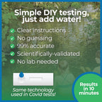 Detekt® Blue-Green Algae Toxin Test Kit for Ponds & Lakes - 10 Min - Simple