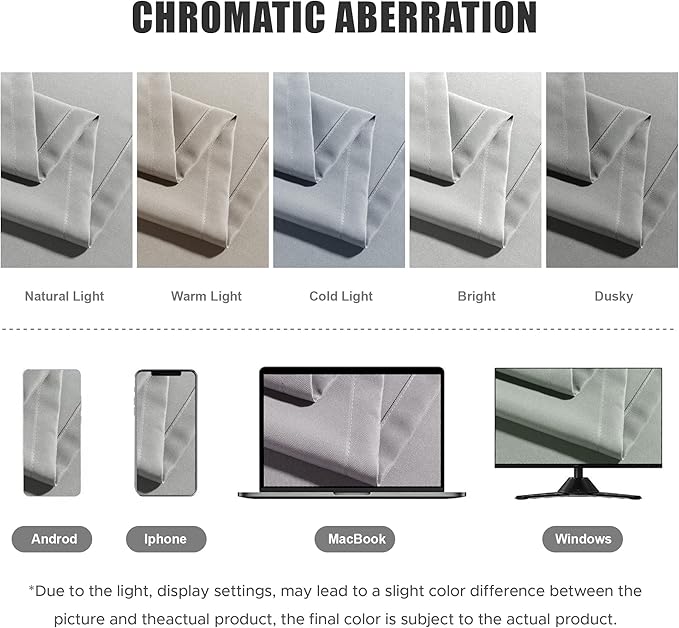 BONZER Wide Waterproof Outdoor Curtains for Patio Heavy Privacy Light Filtering Grommet Outside Curtains for Porch, Pergola, Gazebo, 1 Panel, 110W x 95L inch, Silver