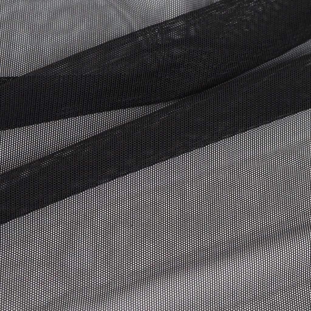 superfine 4-way stretch net fabric nylon spandex power showing dimensions