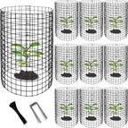 10 packs wire plant protector from animals, metal, main product view