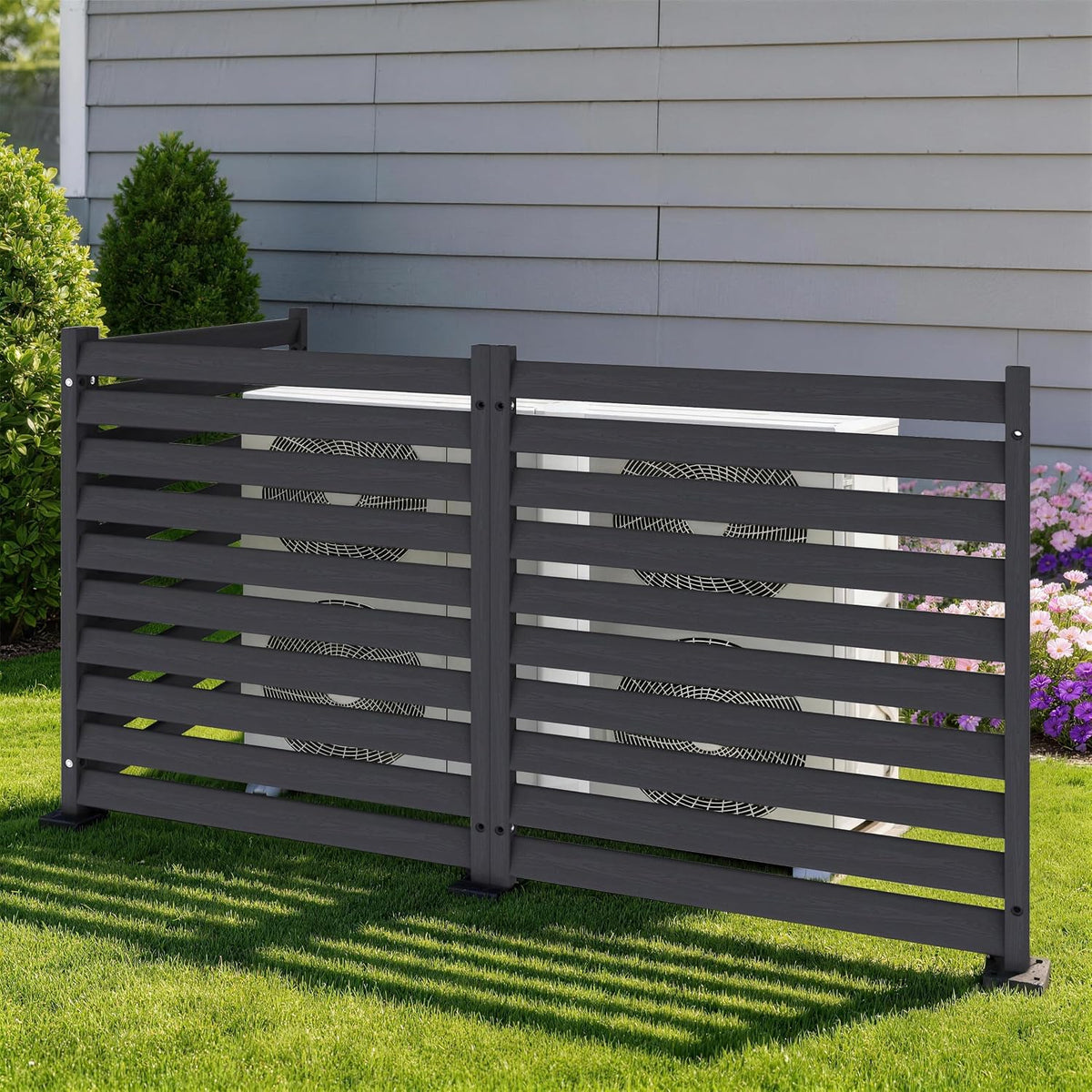 air conditioner fence 3 panels, 42" h x, main product view