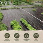 dewitt sunbelt weed barrier fabric 3.2 oz, 4, close-up detail
