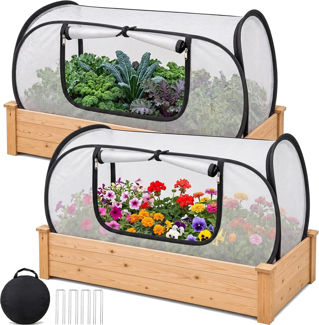 plant covers freeze protection-mini pop up greenhouse for, main product view