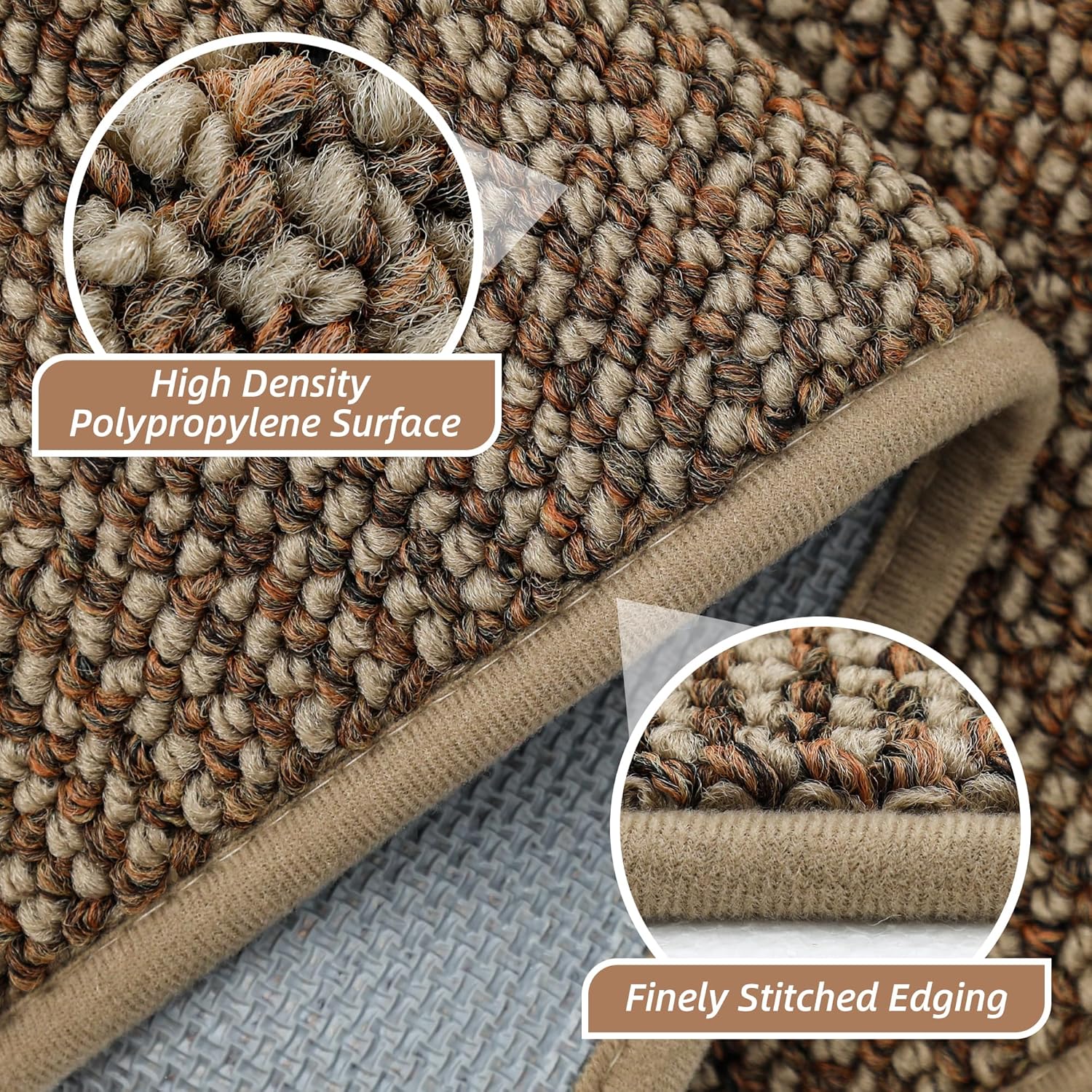 BEQHAUSE 2x3 Entryway Rug Indoor Door Mat Non-Slip Washable, Taupe | Hallway Rugs Absorbent & Stain Resist Hall Carpet Runner Rugs for Entryway, Front Door Floor Mats Laundry Room Rugs for Entry