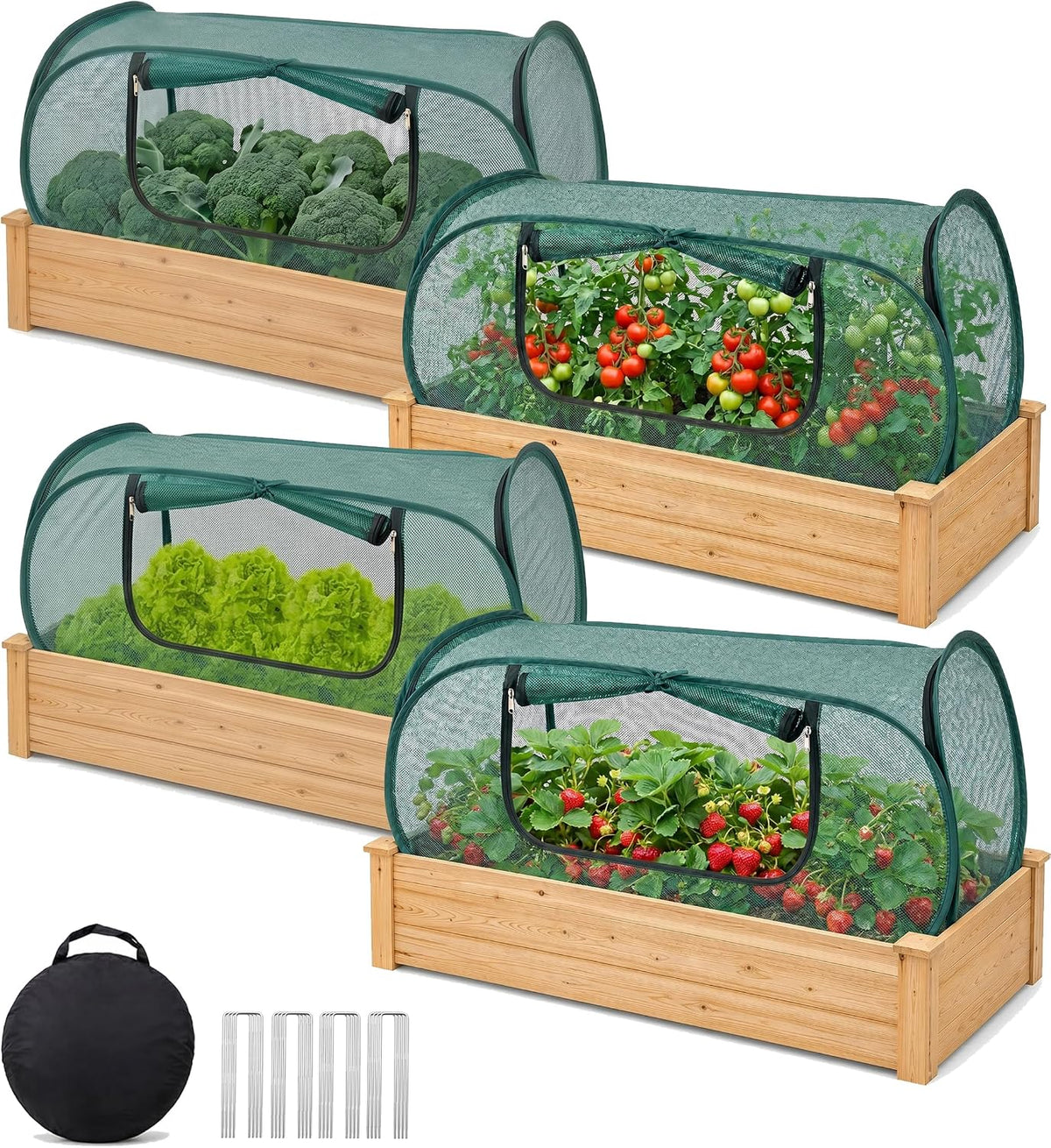pop up mesh plant cover-33% sunblock garden covers, main product view