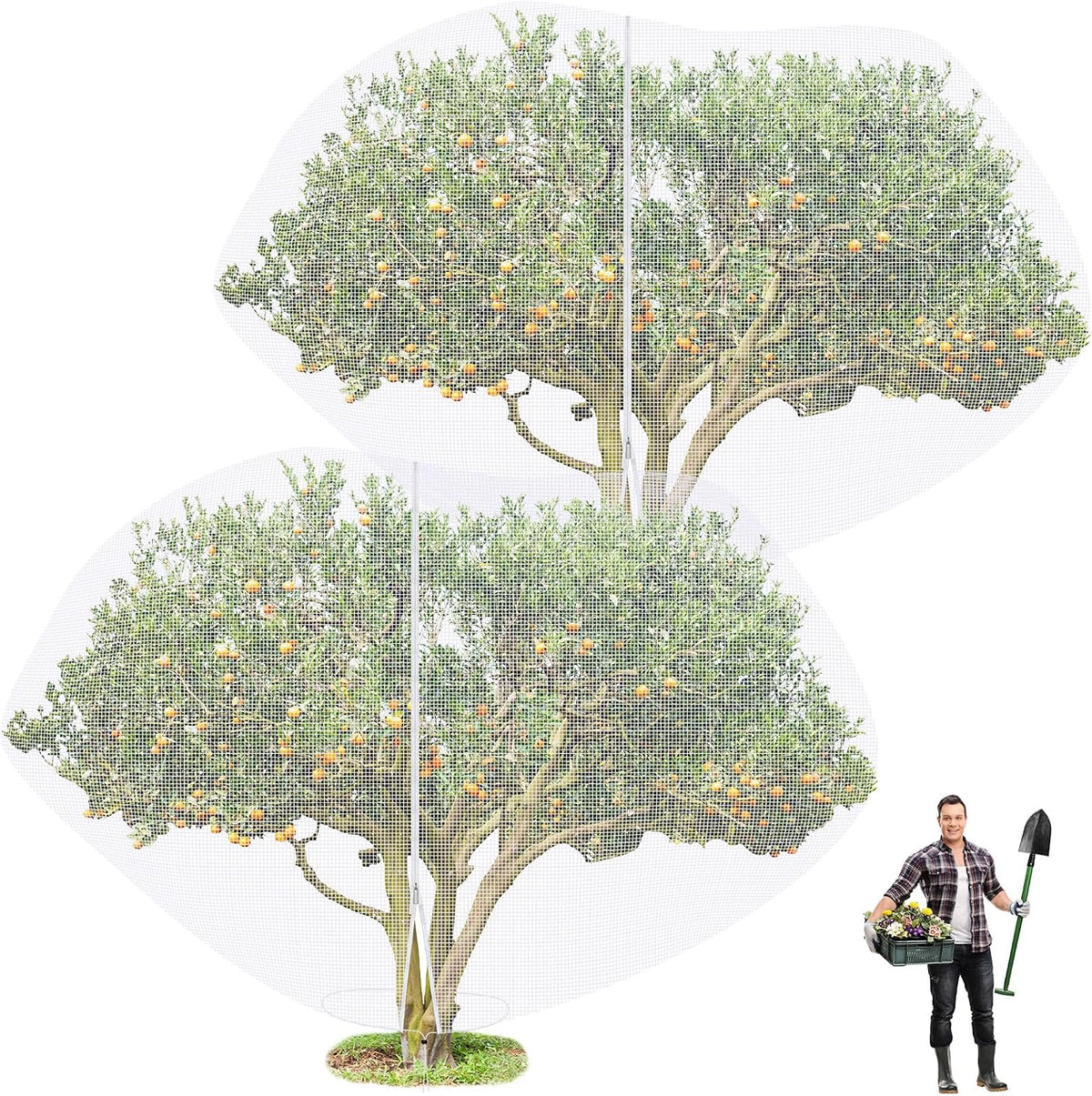 large fruit tree netting 15 x 15 ft, main product view