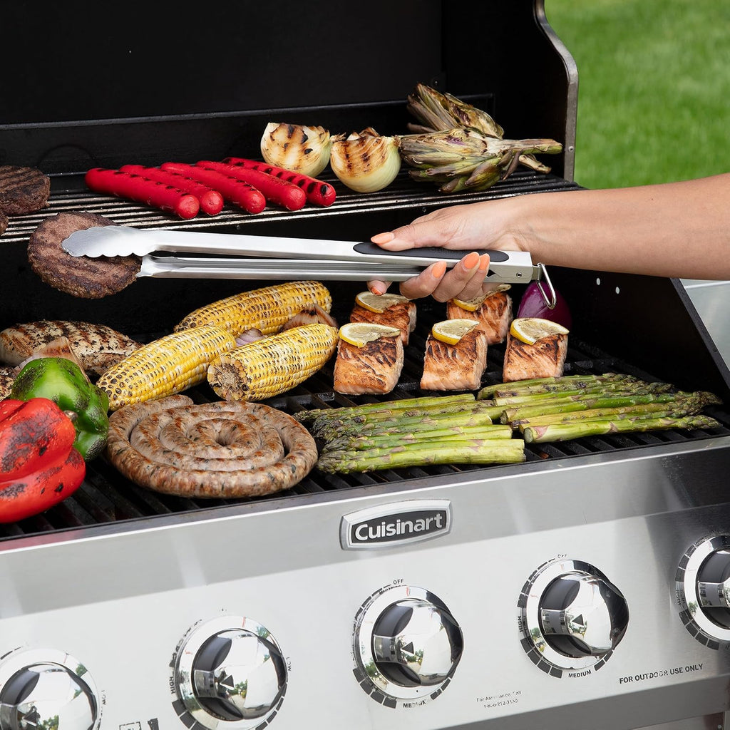 Cuisinart CIT-2123 2-Piece BBQ Grill Tong Set, 0