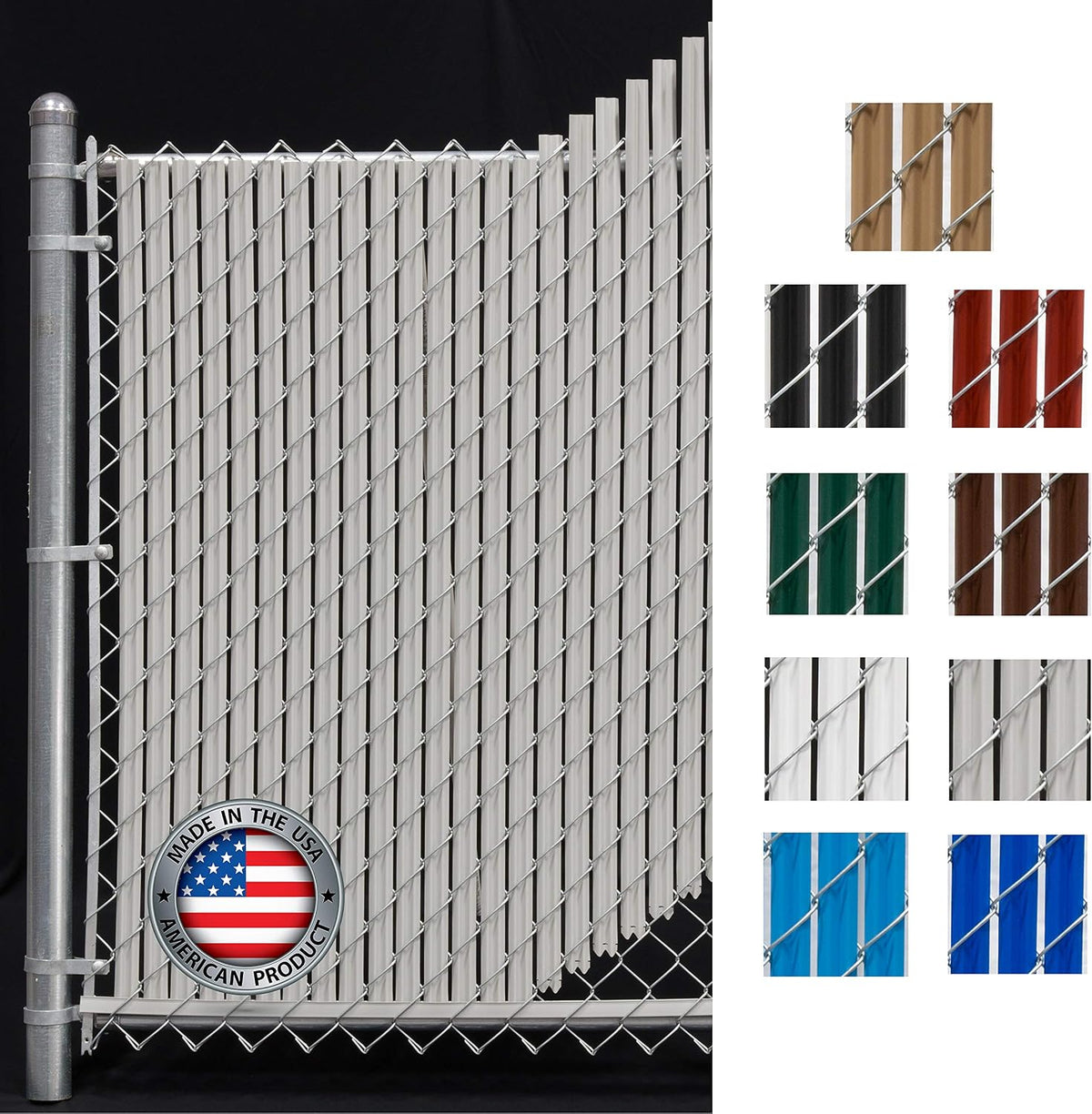 wave slat (9 colors) single wall bottom locking, main product view