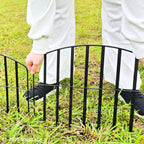 shoplala decorative fence (20 panels) 13in(l) x 16.5in(h) on a desk or shelf