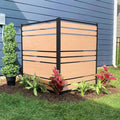 enclo vienna privacy screen, cedar vinyl diy no, main product view
