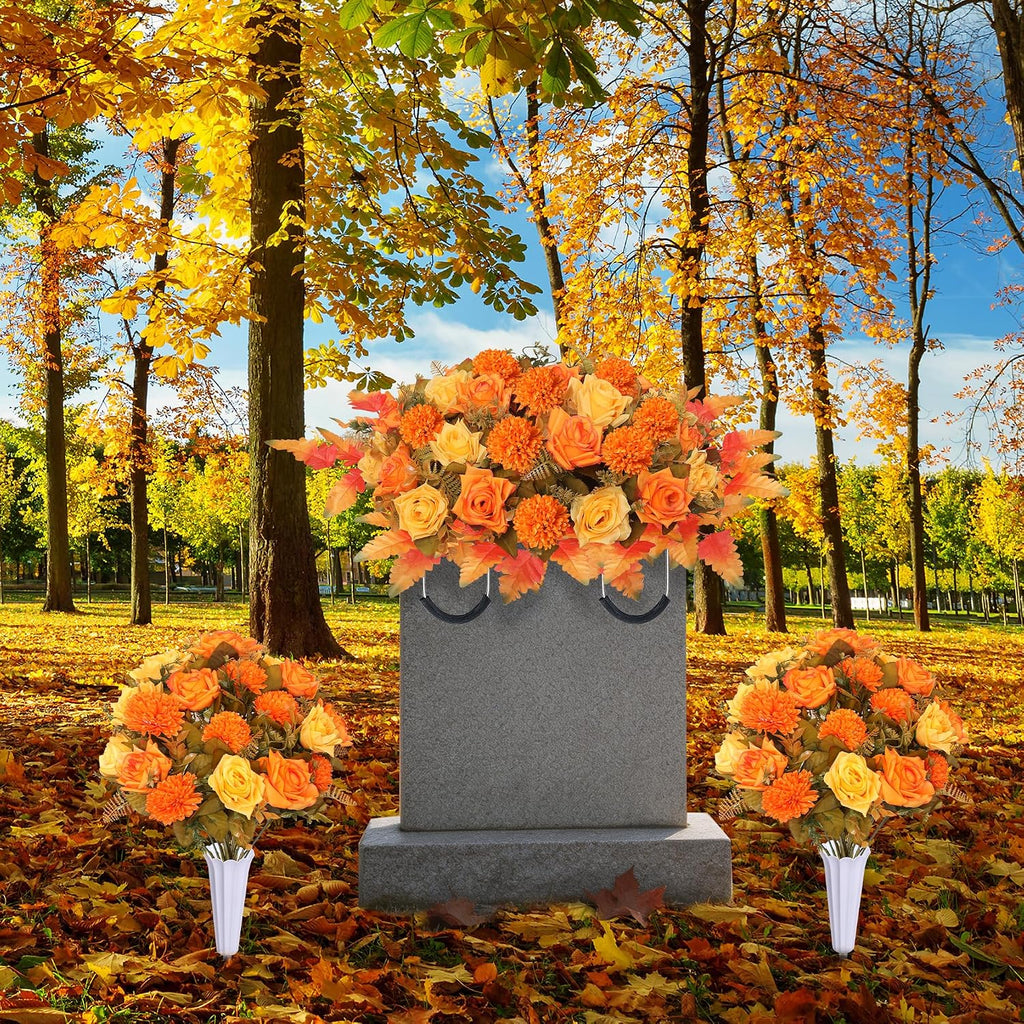 lodou 3 piece cemetery flowers set – large, package contents