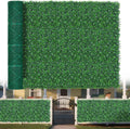 yangrass fake boxwood grass wall roll with white, main product view