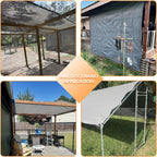 poyee 90% sun shade cloth, 10x30ft pergola shade on a desk or shelf