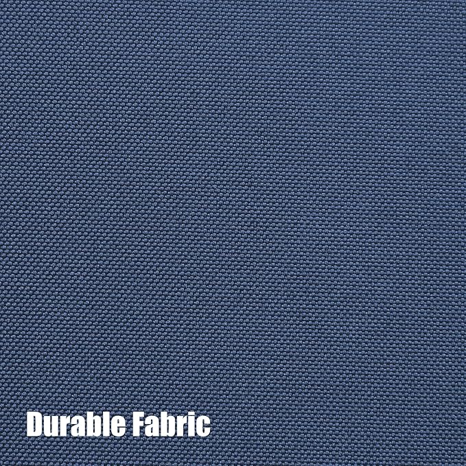 BONZER Outdoor Curtains for Patio Waterproof Thick Privacy Grommet Light Filtering Outside Curtains for Porch Pergola Gazebo Deck, 1 Panel, 54W x 120L inch, Navy