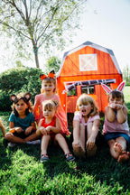 pacific play tents 60810 barnyard playhouse tent, 48", view 11