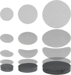 150 Mesh for Plant Plant Hole Mesh Pads Drainage Screen Plastic Round Flower Hole MeshScreen Cover Pad 2 3 4 Inch Assorted SizesMesh Preventing Soil Leakage