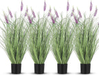 jexine 4 pieces faux plants outdoor 3 ft, main product view