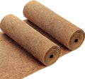 2 Rolls Coconut Fiber Liners for Planters 16x118 Natural Coco Coir Roll | Coco Fiber Pad for Hanging Flower Planters Baskets DIY Moss Pole Garden Decoration, Animal pet pad, Reptile Carpet, Snow Mat