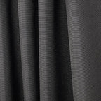 Exclusive Home Cabana Solid Indoor/Outdoor Light Filtering Hook-and-Loop Tab Top Curtain Panel Pair, 54"x108", Charcoal