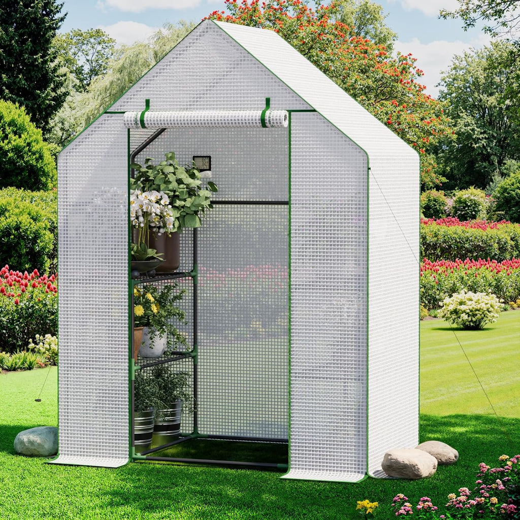 small greenhouse for outdoors, walk-in plant greenhouse with, main product view