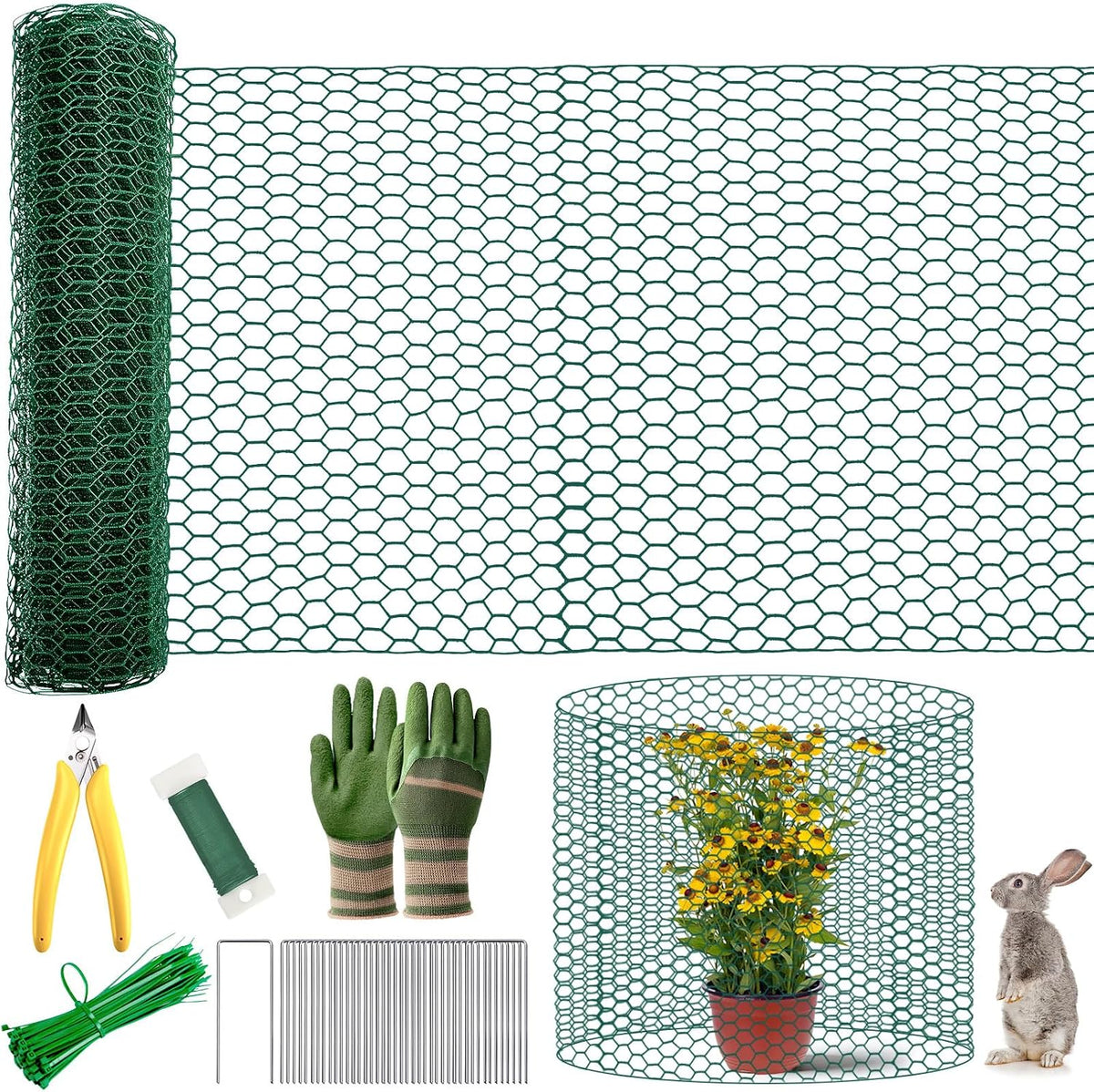 plant protectors from animals with extra wide 20", main product view