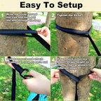 SZHLUX Camping Hammock Double & Single Portable Hammocks with 2 Tree Straps, Great for Hiking,Backpacking,Hunting,Outdoor,Beach,Camping