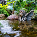 Aquascape Fairy Planter Spitter Fountain for Pond and Garden, 78370