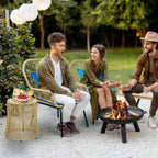 yitahome 3-piece wicker bistro set outdoor patio furniture shown in use