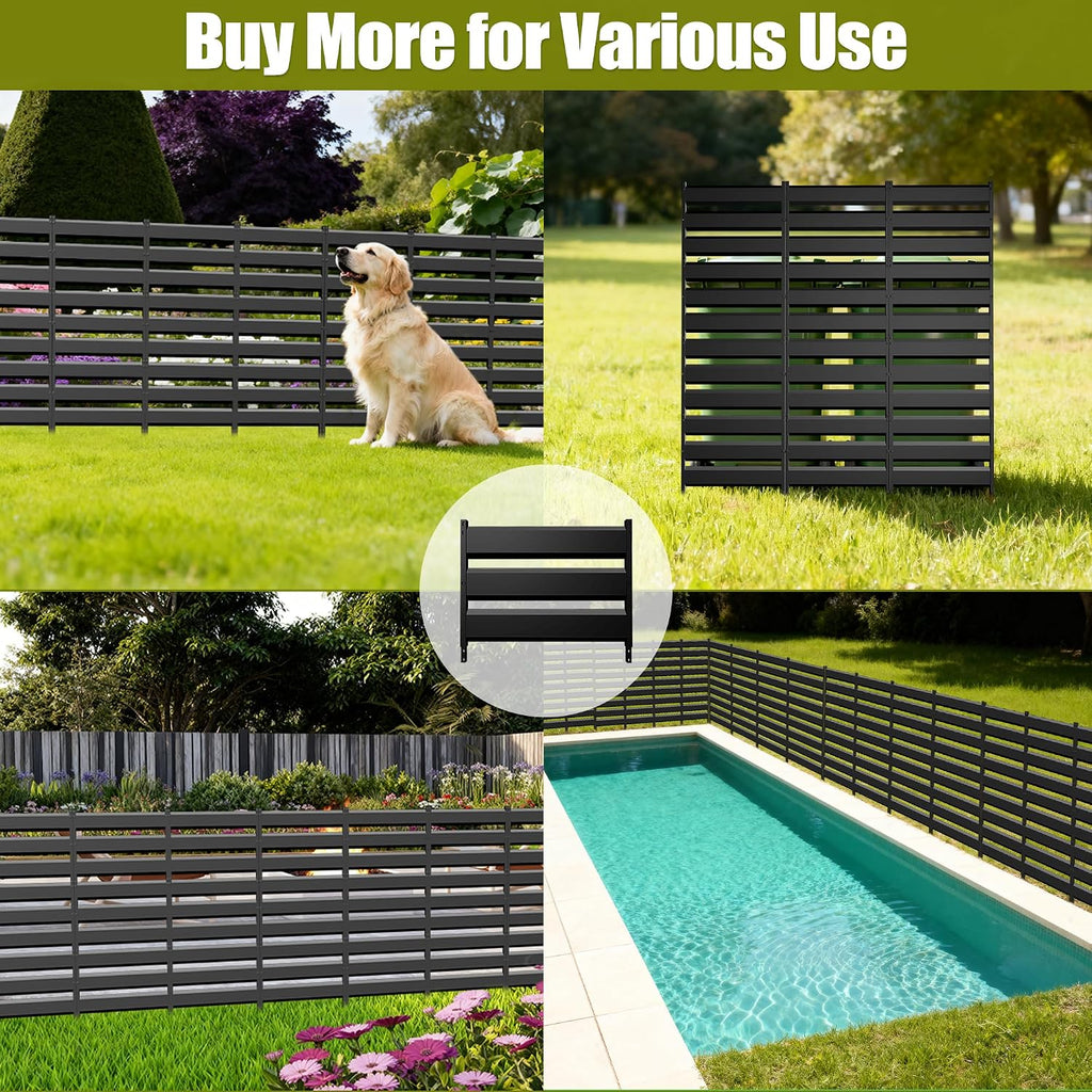 48in h x 45in w air conditioner fence, package contents