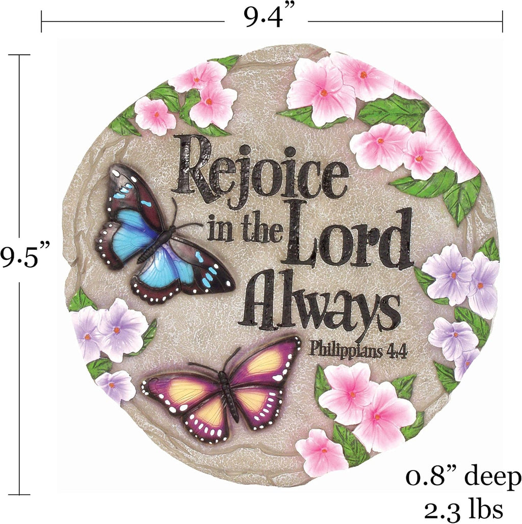 Spoontiques Rejoice in The Lord Stepping Stone