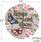 Spoontiques Rejoice in The Lord Stepping Stone